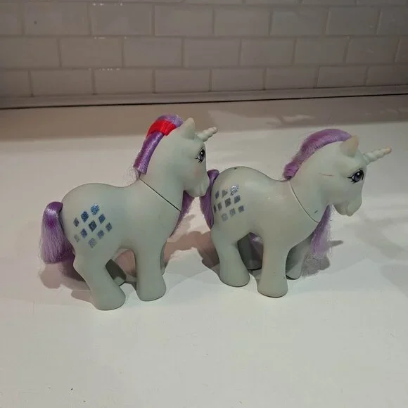 Qty 2 sparkler my little pony vintage pony horse toy - Picture 6 of 7